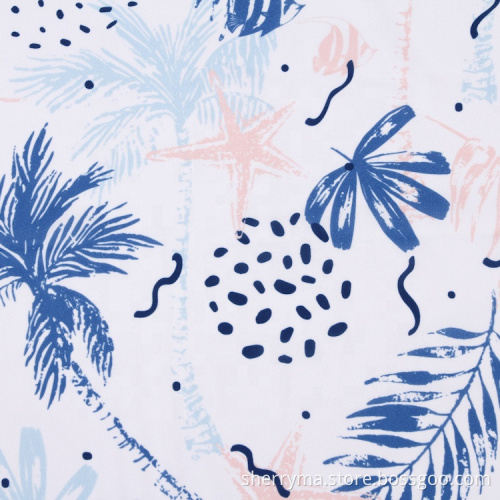 Polyester woven digital printing crepe chiffon fabric